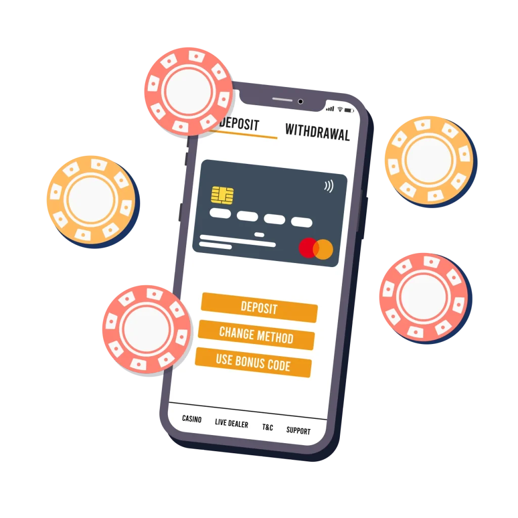 Hfive5 mobile cashier and MYR deposits