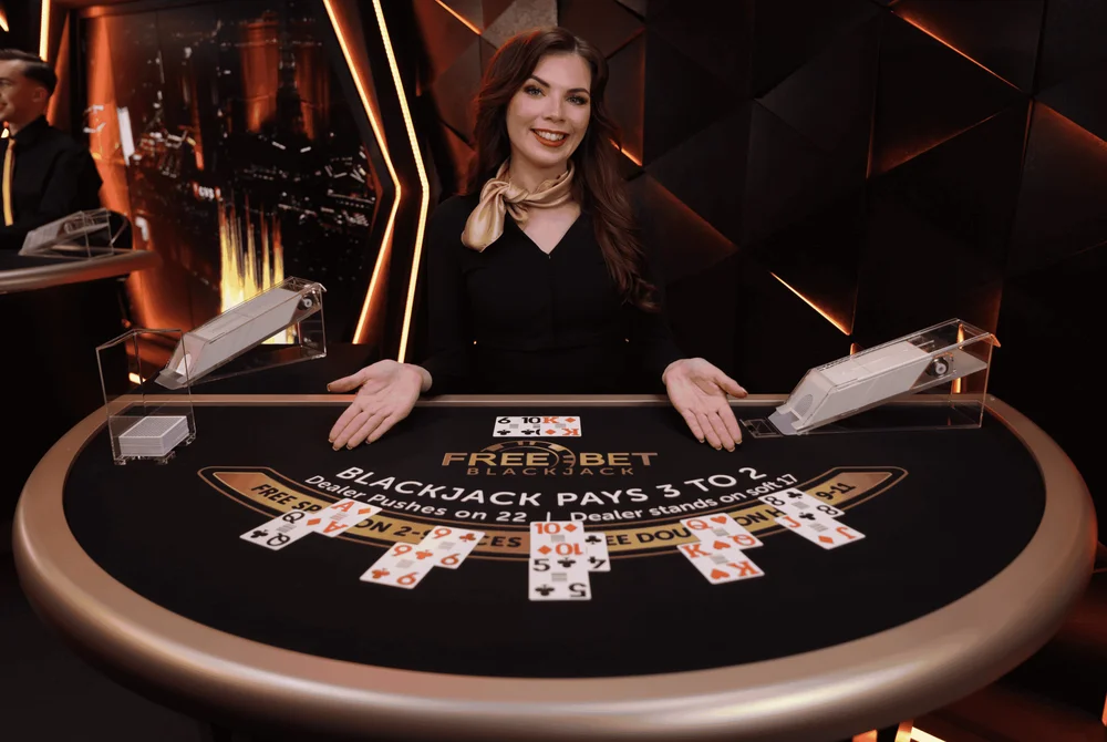 Live dealer tables at Hfive5 casino